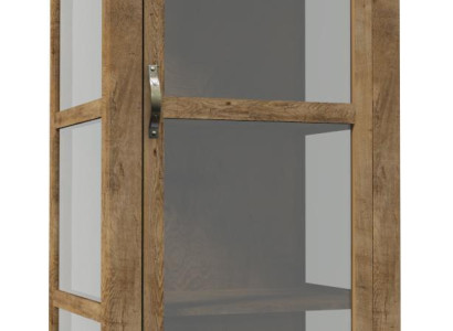 Wardrobe Dining room cupboard Glass Wardrobe Furniture Shelf Display case Showcases Wood Country house